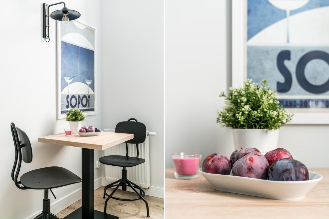 Sanhaus Apartments - Fiszera 6 - 2 Minuty Od Deptaka, 5 Minut Od Plazy Sopot Eksteriør billede