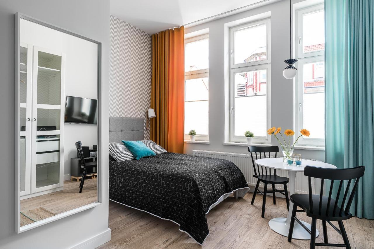 Sanhaus Apartments - Fiszera 6 - 2 Minuty Od Deptaka, 5 Minut Od Plazy Sopot Eksteriør billede