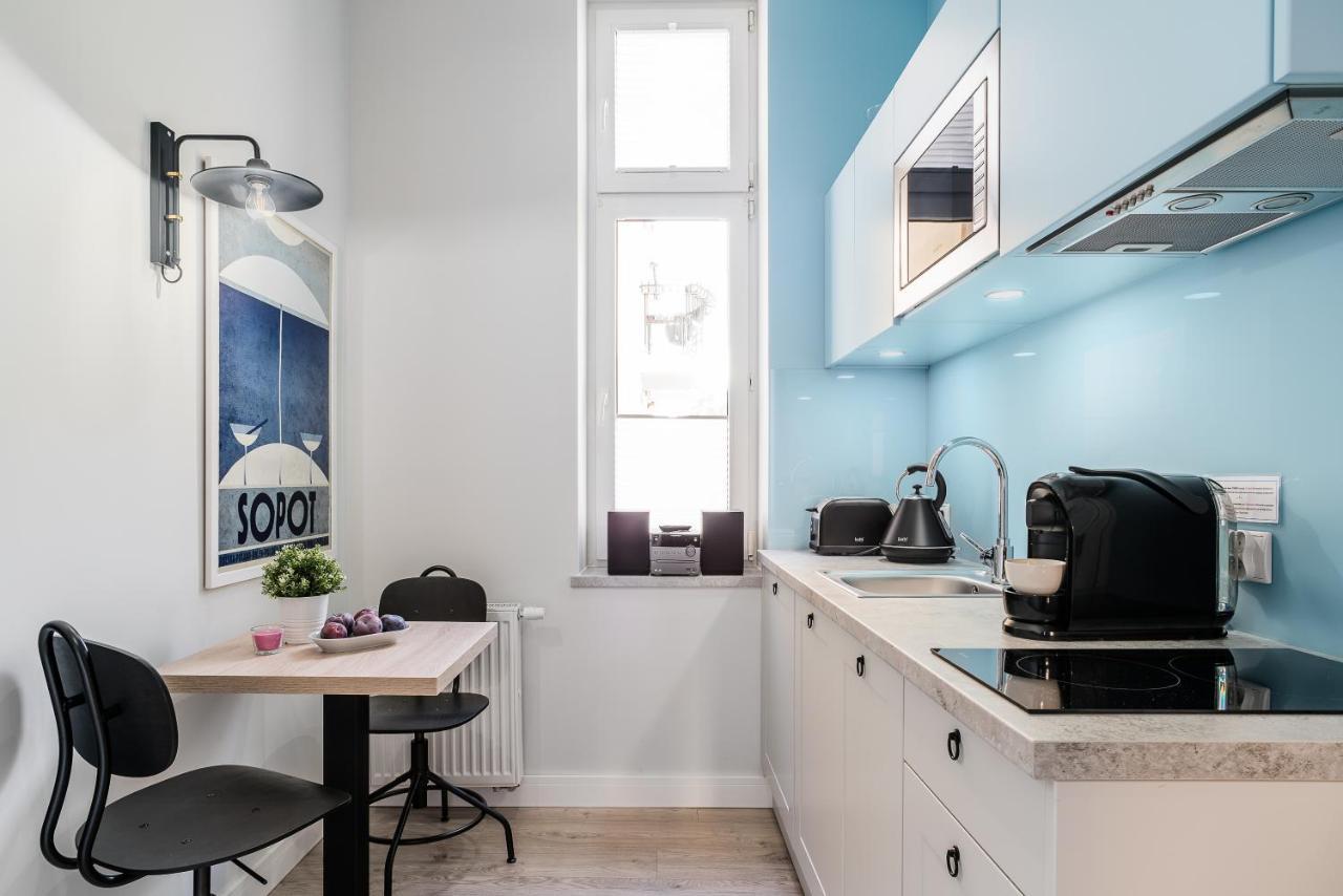 Sanhaus Apartments - Fiszera 6 - 2 Minuty Od Deptaka, 5 Minut Od Plazy Sopot Eksteriør billede