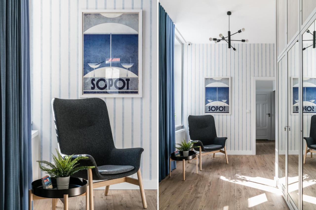 Sanhaus Apartments - Fiszera 6 - 2 Minuty Od Deptaka, 5 Minut Od Plazy Sopot Eksteriør billede